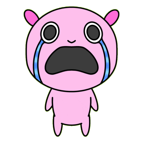 gumichan sad 悲しい 泣く 涙 Sticker