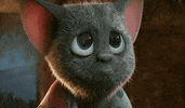 hotel transylvania they're trying to pull off puss's look tho and it ain't working.. GIF