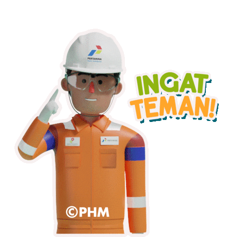 Note To Self Sticker by Pertamina Hulu Mahakam