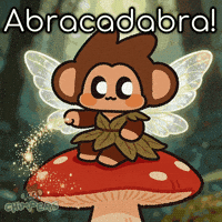 Sparkling Make A Wish GIF by Chimpers
