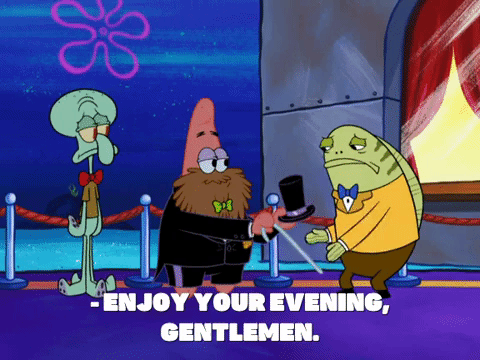 season 8 squidward's school for grown ups GIF by SpongeBob SquarePants