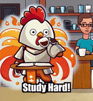 Study Hard Pop Culture GIF by Zorooster