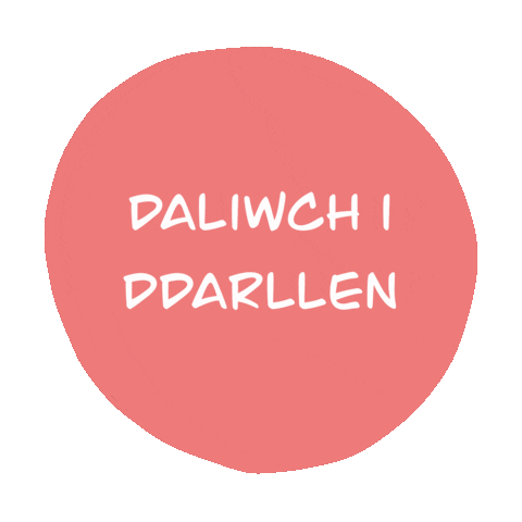 Pink Read Sticker
