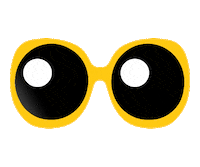 Poise yellow sunglasses poise canfessionalsweeps Sticker