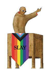 Pride Sunglasses Sticker by the Quack!