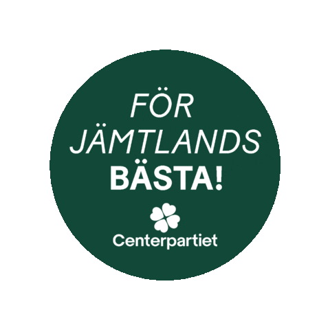 Jamtland Sticker by Centerpartiet