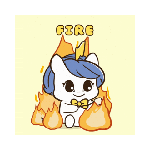 Bu Ignite Sticker by Brave Unicorn