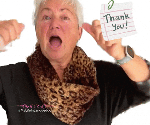 Thank You So Much GIF by ChangeForChange