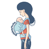 Mom Mama Sticker by Nidos Y Nudos