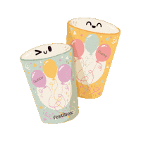 Cup Trinquer Sticker by Festibox
