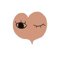 luciegautier love fun heart blink Sticker