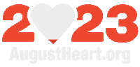 AugustHeartOrg heart hearts challenge 2023 Sticker