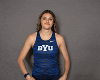 Jersey Trackfield GIF by BYU Cougars