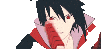 Itachi Uchiha Naruto Sticker by Alissandra