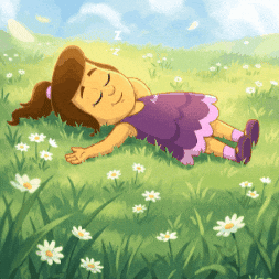 Little Girl Sleeping GIF by HooplaKidz Official