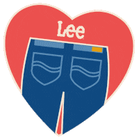 fashion love Sticker by Lee Jeans