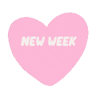 Heart Pink Sticker by Caroline's Choice