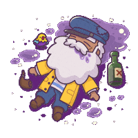 Drunk Black Out Sticker by Castaways