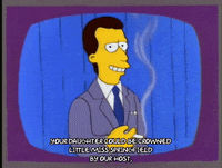 Season 4 Smoking GIF by The Simpsons