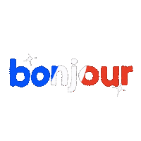 French Hello Sticker by Keva Epale