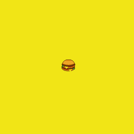 pixel cheeseburger GIF by haydiroket (Mert Keskin)