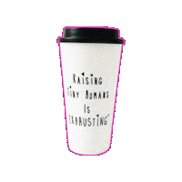 themomculture mom culture the mom culture raising tiny humans is exhausting Sticker