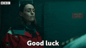 Suranne Jones Good Luck GIF by BBC