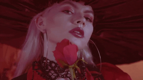 Strong Woman Rose GIF by Sony Music Germany