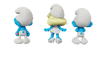 Lesschtroumpfs Sticker by Smurfs Movie
