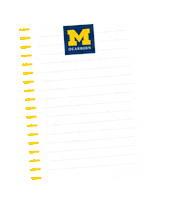 Michigan Class Of 2024 Sticker by University of Michigan-Dearborn