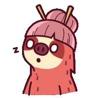 Tired Relax Sticker by Sloooths