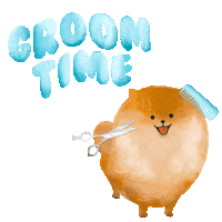 Grooming Sticker by zoopeez