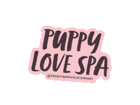 Puppy Love Pup Sticker by Peanut and Pickle