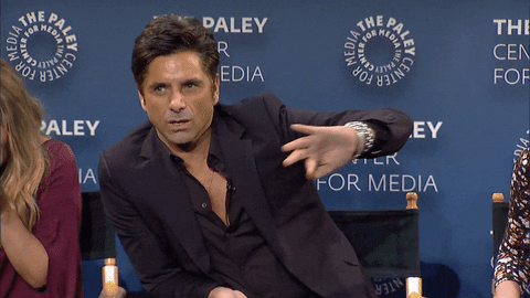 john stamos swipe GIF by The Paley Center for Media