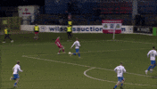 Goal Striker GIF by Cliftonville Football Club