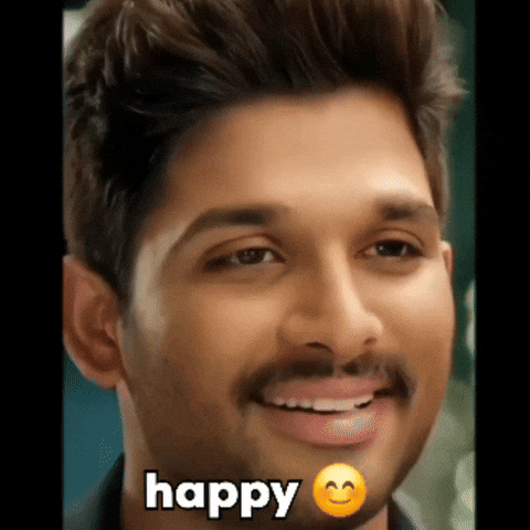 Happy Allu Arjun GIF