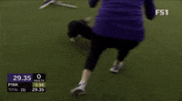 Pink the Border Collie Celebrates a 0-fault Lap