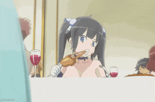 Food Eating GIF by HIDIVE