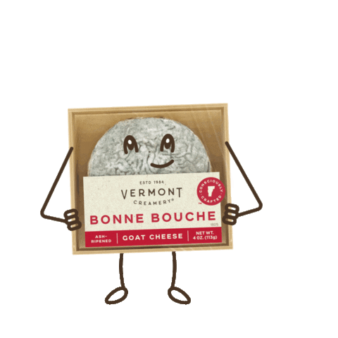 vermont_creamery giphyupload dreamy creamy specialty cheese Sticker