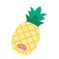 Pineapple Sticker by Karta Malaysia