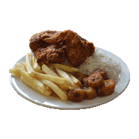 Fried Chicken Comida Sticker by Papá Solar