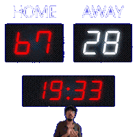 28 Away Sticker