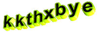 Yellow Sticker by AnimatedText