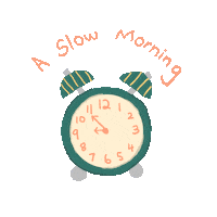 Time Morning Sticker by weekendsundries