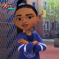 Dance Reaction GIF by Karma's World