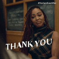 Meagan Good Thank You GIF by Harlem