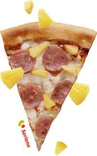 Pizza Pina Sticker by Soriana