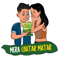 Hungry Fun Sticker by Bingo Tedhe Medhe