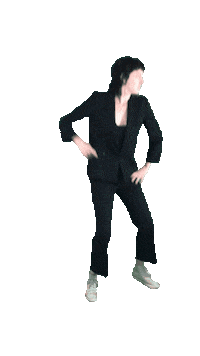 alexisrockley dance shuffle weird dancing alexis rockley Sticker
