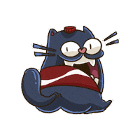 Cat Sticker by Dwarf Factory